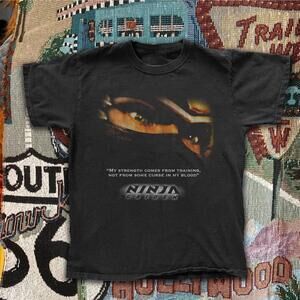 Style Fire Ninja Gaiden (2004) Black T-Shirt